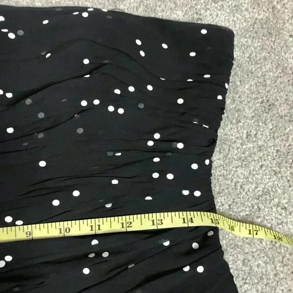 Kay Unger Polka Dot Silk Dress - Picture 6 of 11